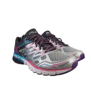 Fila Shoes Womens 11 Athletic Trainers Energized 360 Walk Run Comfort Sport Grey